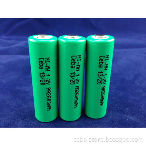 ni-mh nickel metal hydride rechargeable battery AA 2600mAh 1.2V